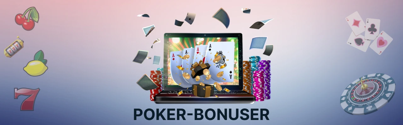 Online poker bonuser
