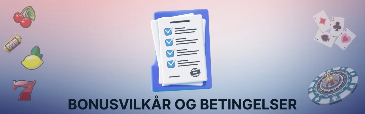Bonusvilkår og betingelser