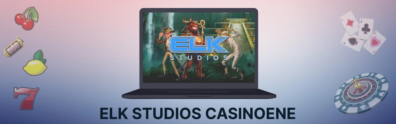 Beste elk studios casinoene i norge