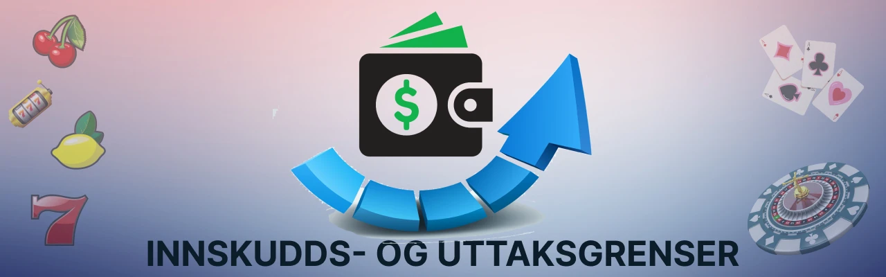 Innskudds og uttaksgrenser i jeton casinoer
