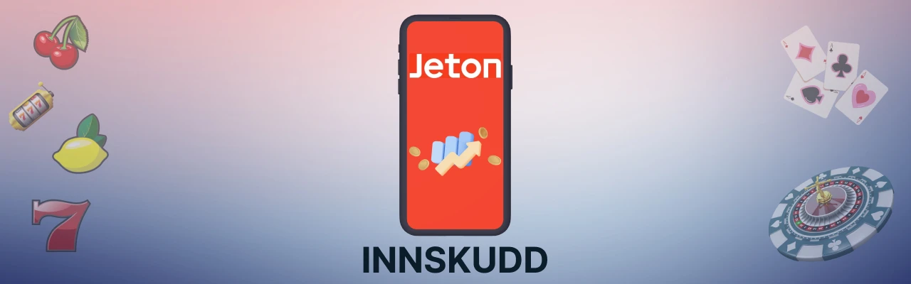 Jeton til innskudd i norske casinoer