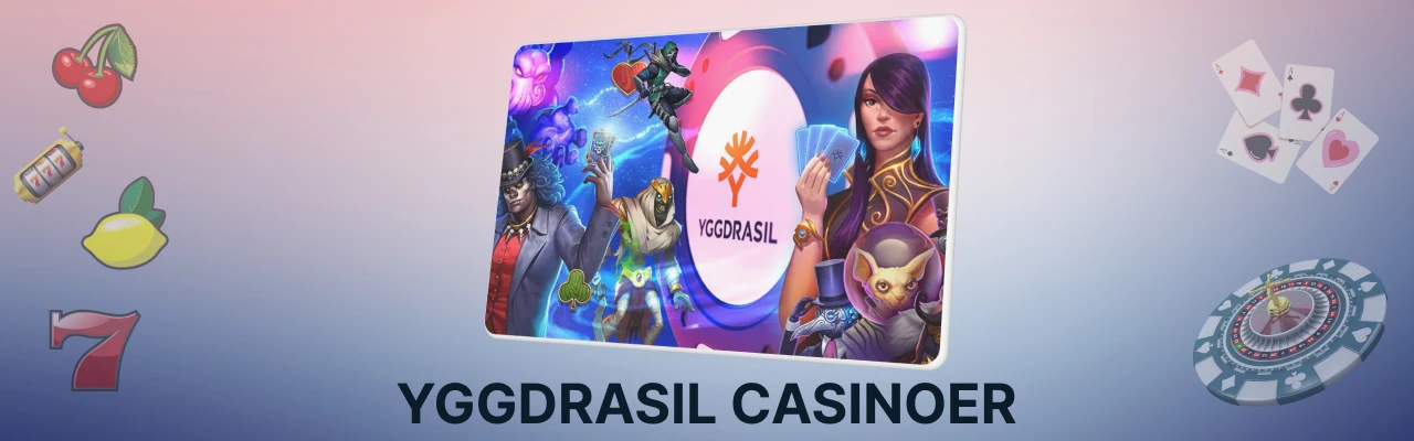 Yggdrasil casinoer i norge