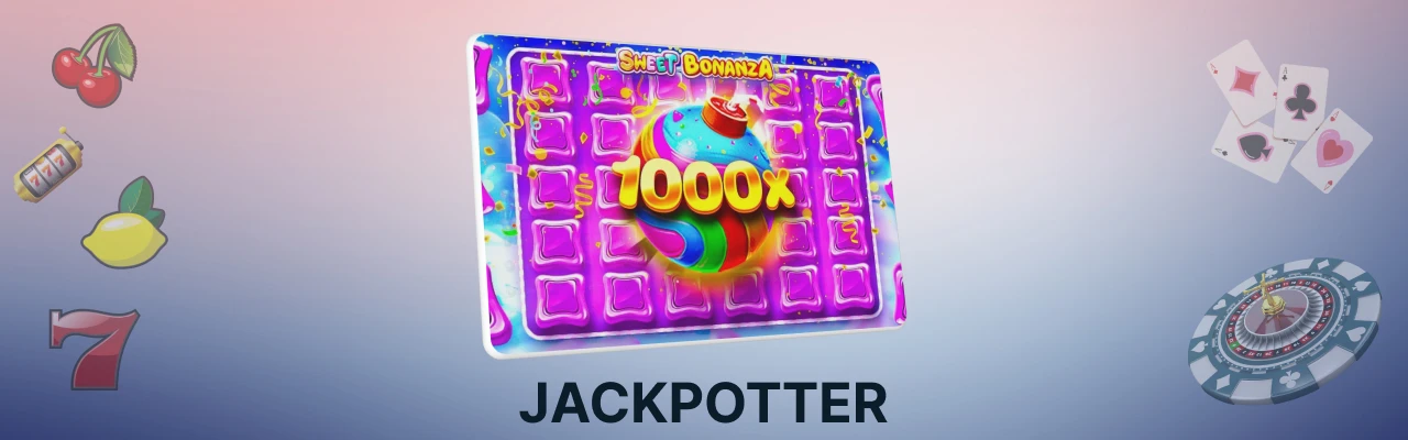 Jackpoter på spilleautomaten sweet bonanza