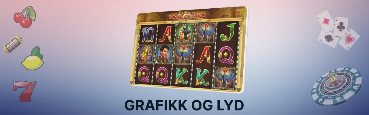 Spilleautomaten book of dead i norge