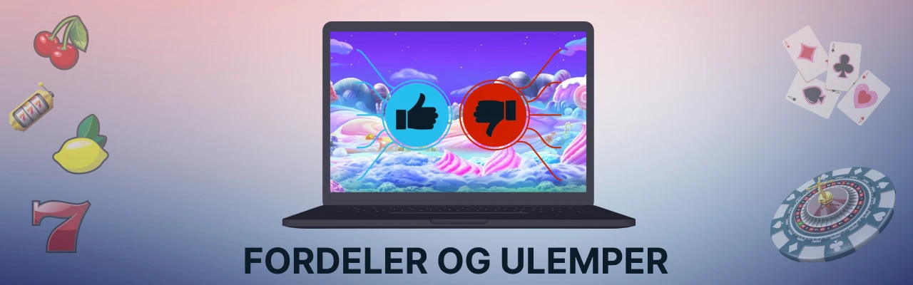 Sweet bonanza fordeler og ulemper