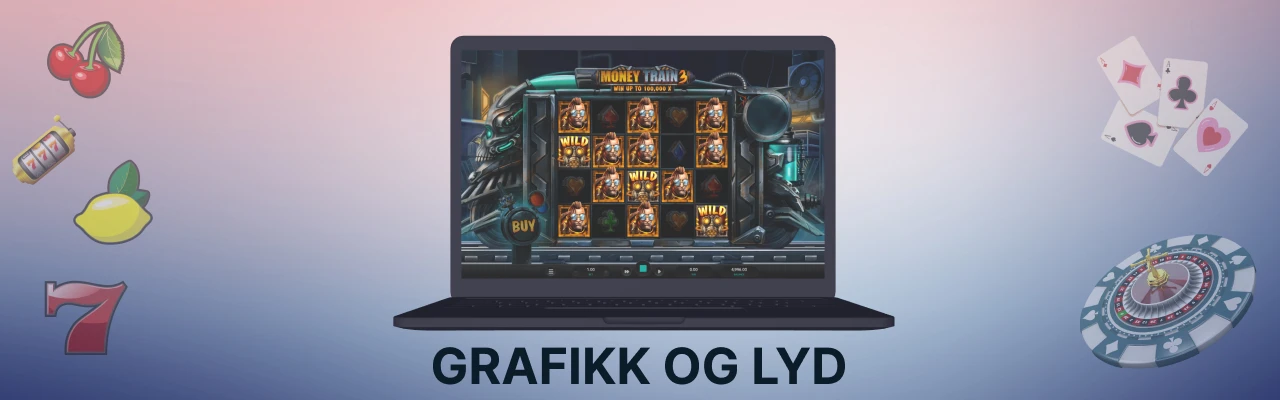 Grafikk og lyd hos money train 3