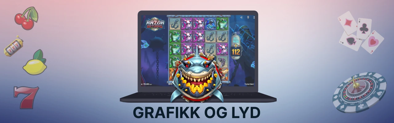 Grafikk og lyd i razor returns