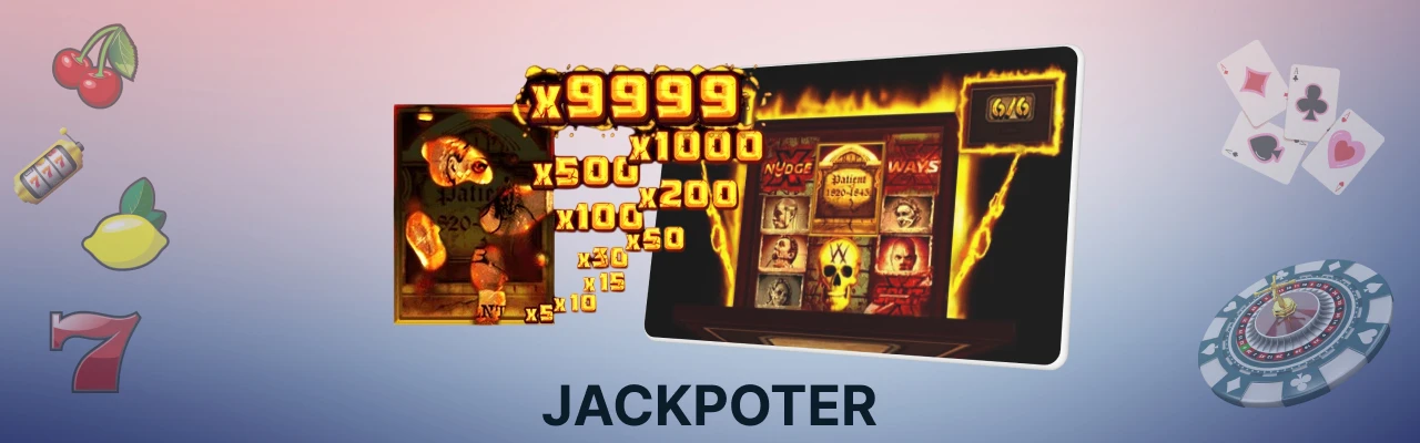 Jackpoter i spilleautomaten mental