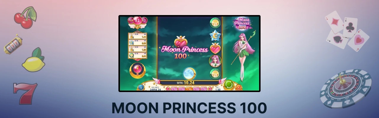 Spille moon princess 100