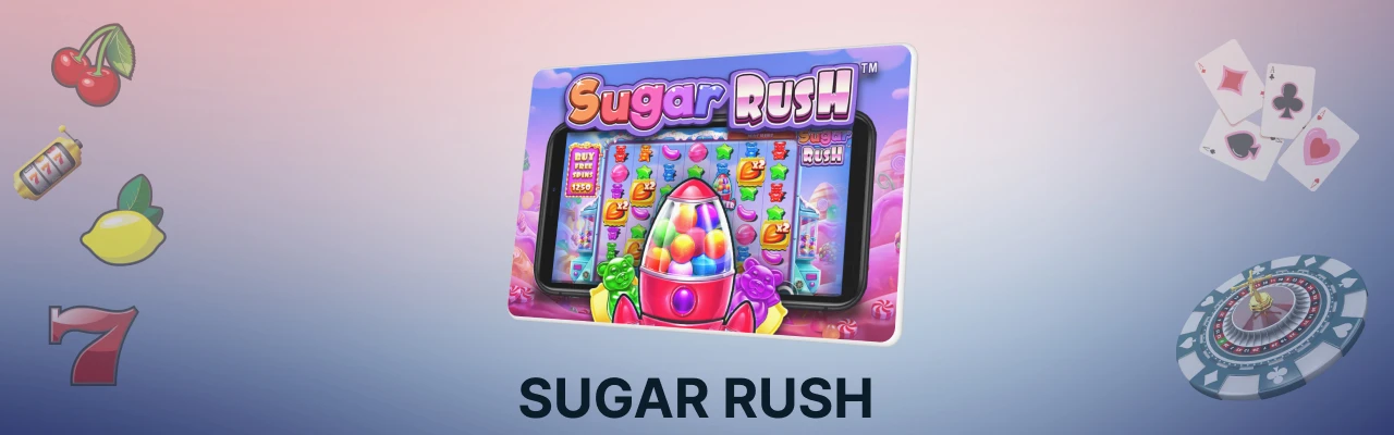 Spille spilleautomaten sugar rush