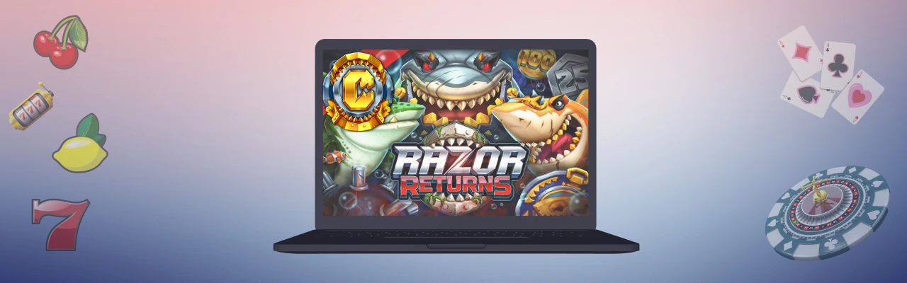 Spilleautomaten razor returns i norge