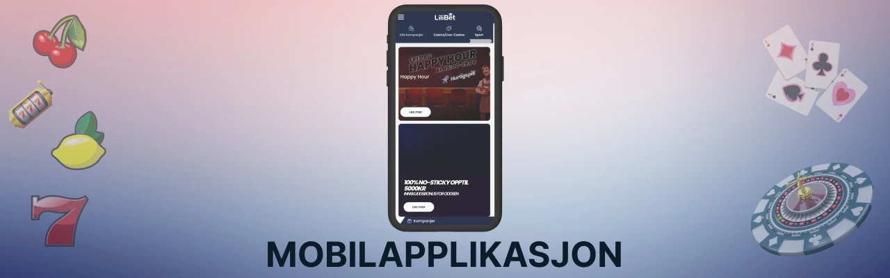 Mobilapplikasjon for lilibet